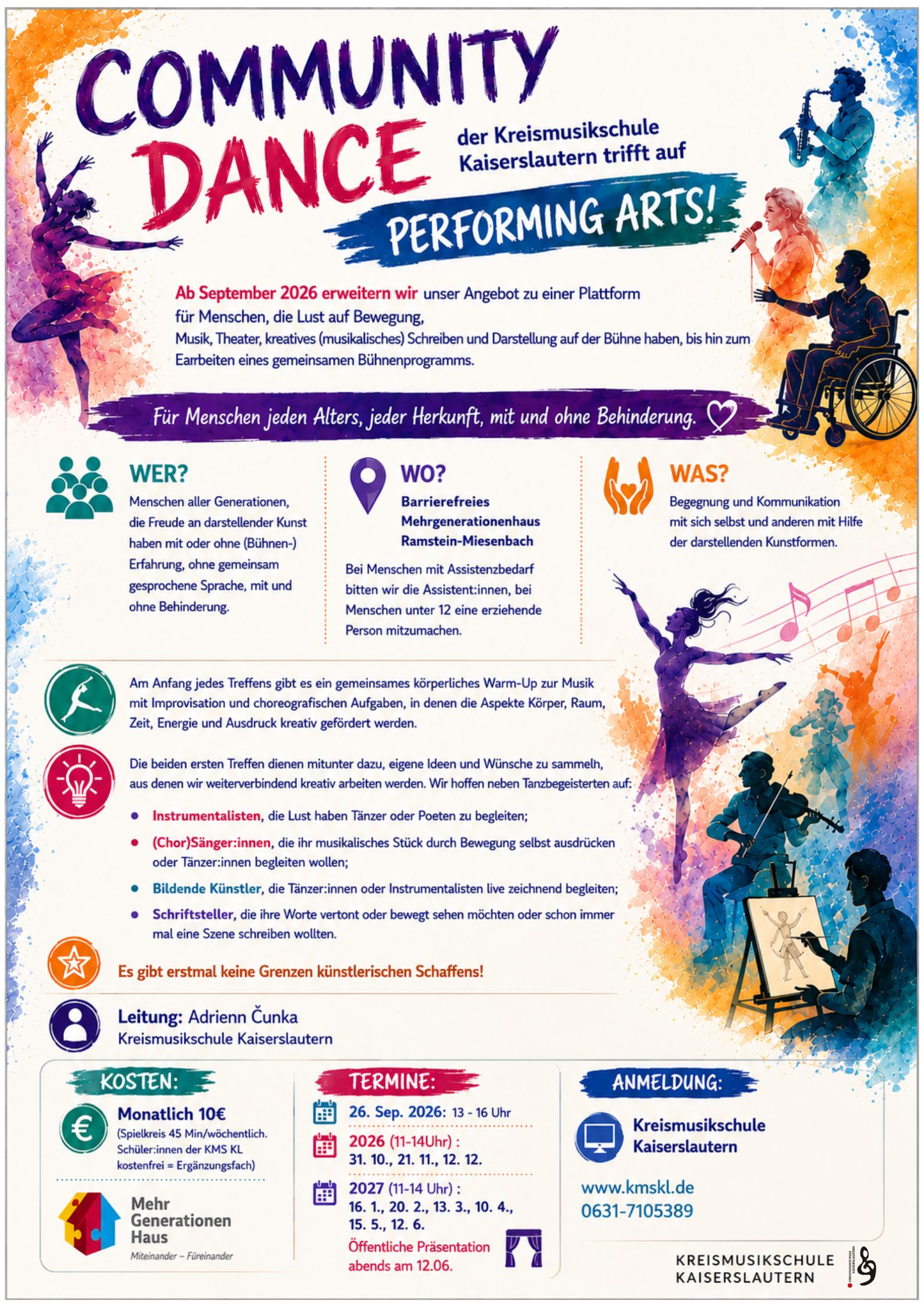 Community Dance meets Performing Arts